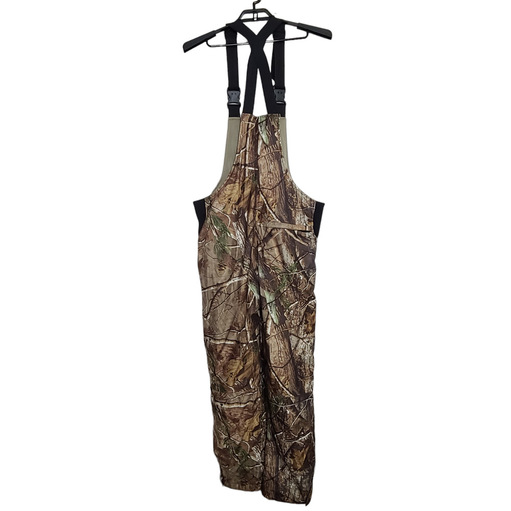 Gander Mountain Camouflage Overalls Bibs Tech2O Size Large Tall Camo Hunting